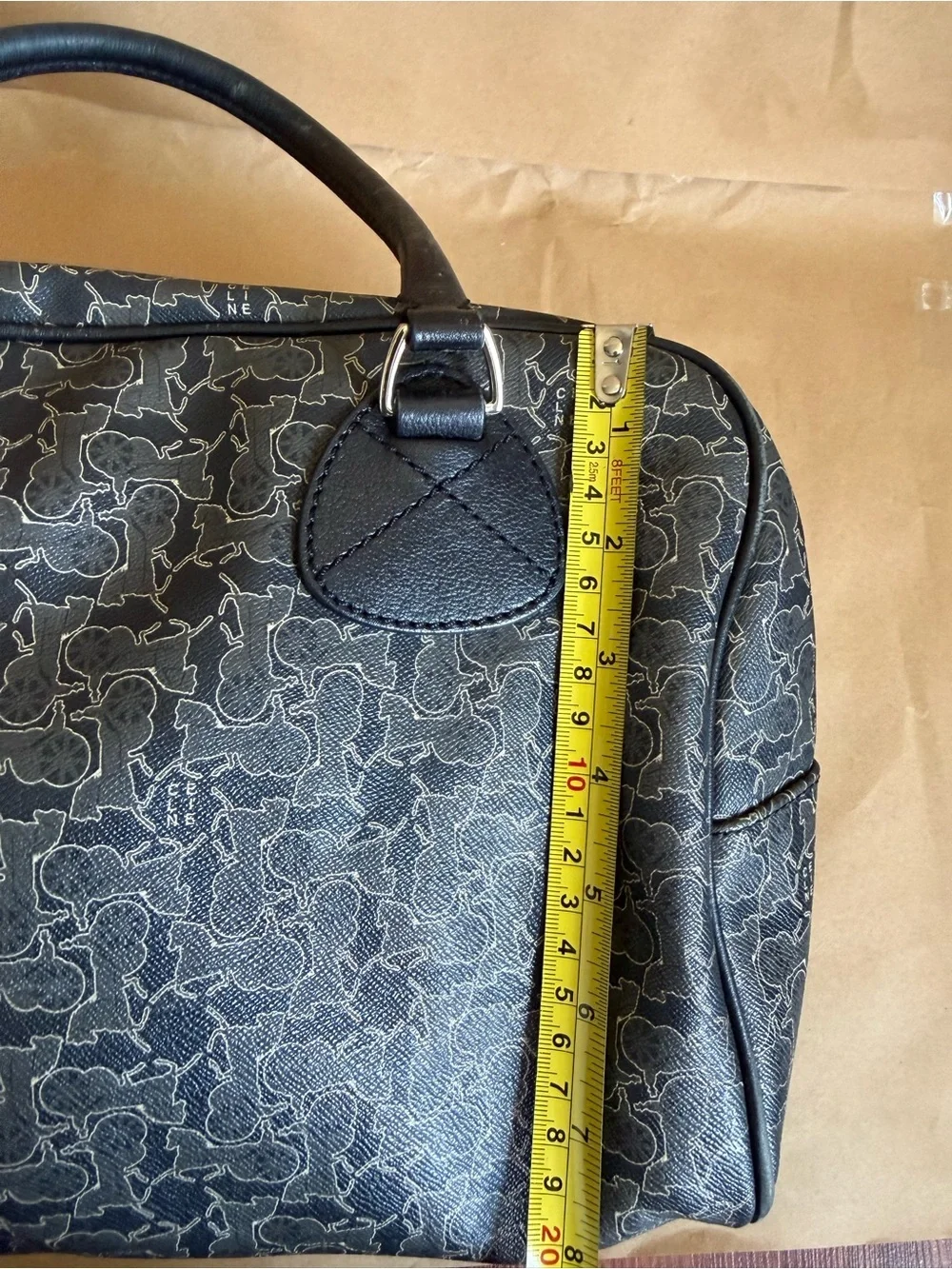 Celine Coated Canvas Speedy Bag
